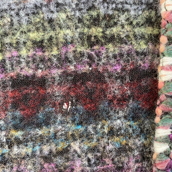 Lovely boho Anthropologie rainbow woven cardigan-jacket - by dRA Los Angeles - Picture 5 of 8